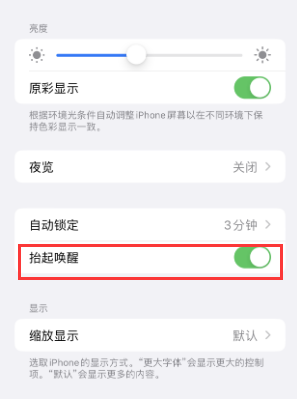 榕江苹果授权维修站分享iPhone轻点无法唤醒怎么办