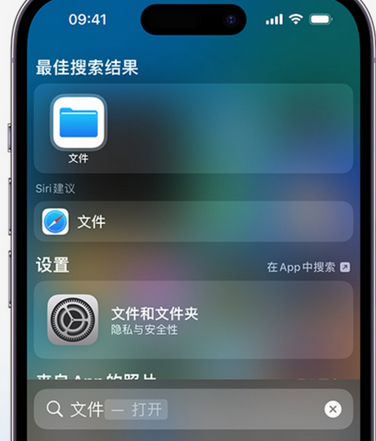 榕江apple维修中心分享iPhone文件应用中存储和找到下载文件 