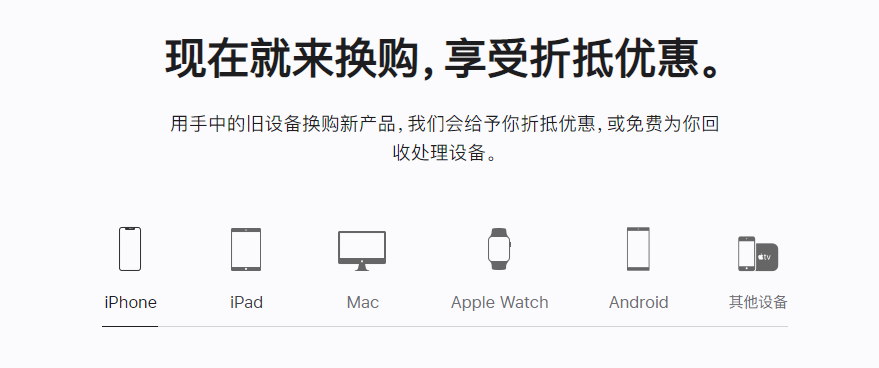 榕江苹果手机维修分享iPhone以旧换新的去处 