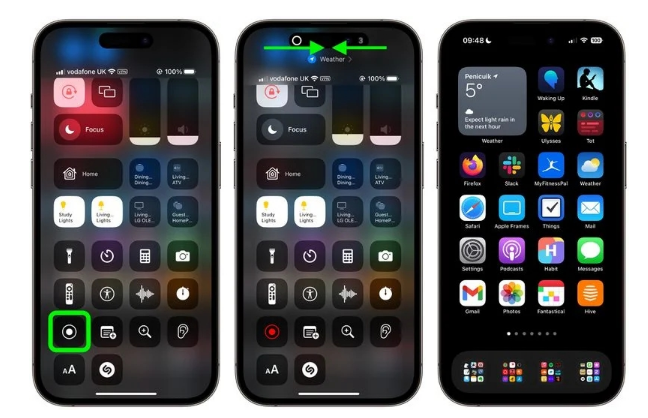 榕江苹果手机维修分享iPhone14录屏如何隐藏灵动岛和红色指示器 