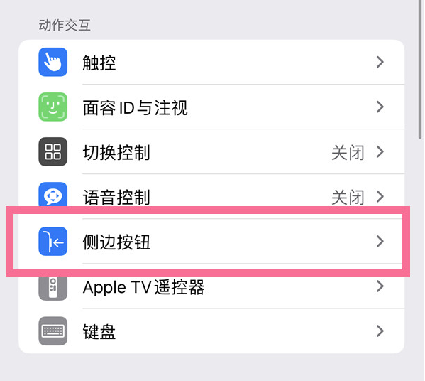 榕江苹果14维修店分享iPhone14 Plus侧键双击下载功能关闭方法 